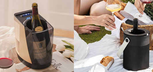Vivant Wine Singpore Editorial Luncheon-Venus Portable Wine Chiller, Lyra Multi-fit Bottle Chiller