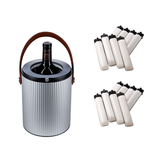 Lyra Silver Multi-Fit™ Bottle Chiller