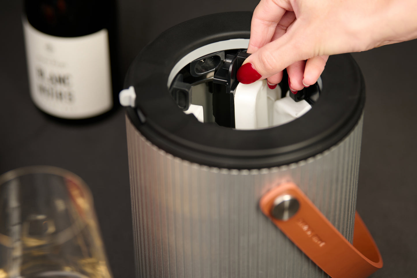 Lyra Silver Multi-Fit™ Bottle Chiller